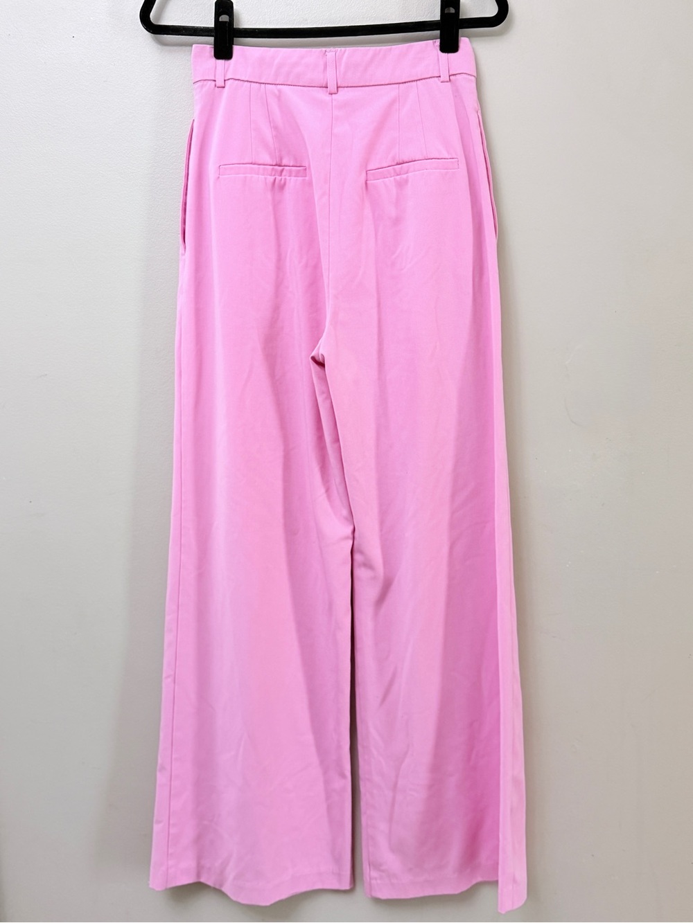 Dynamite Pink Wide Leg Pleated Dress Pants Trousers 6 - Picture 7 of 9